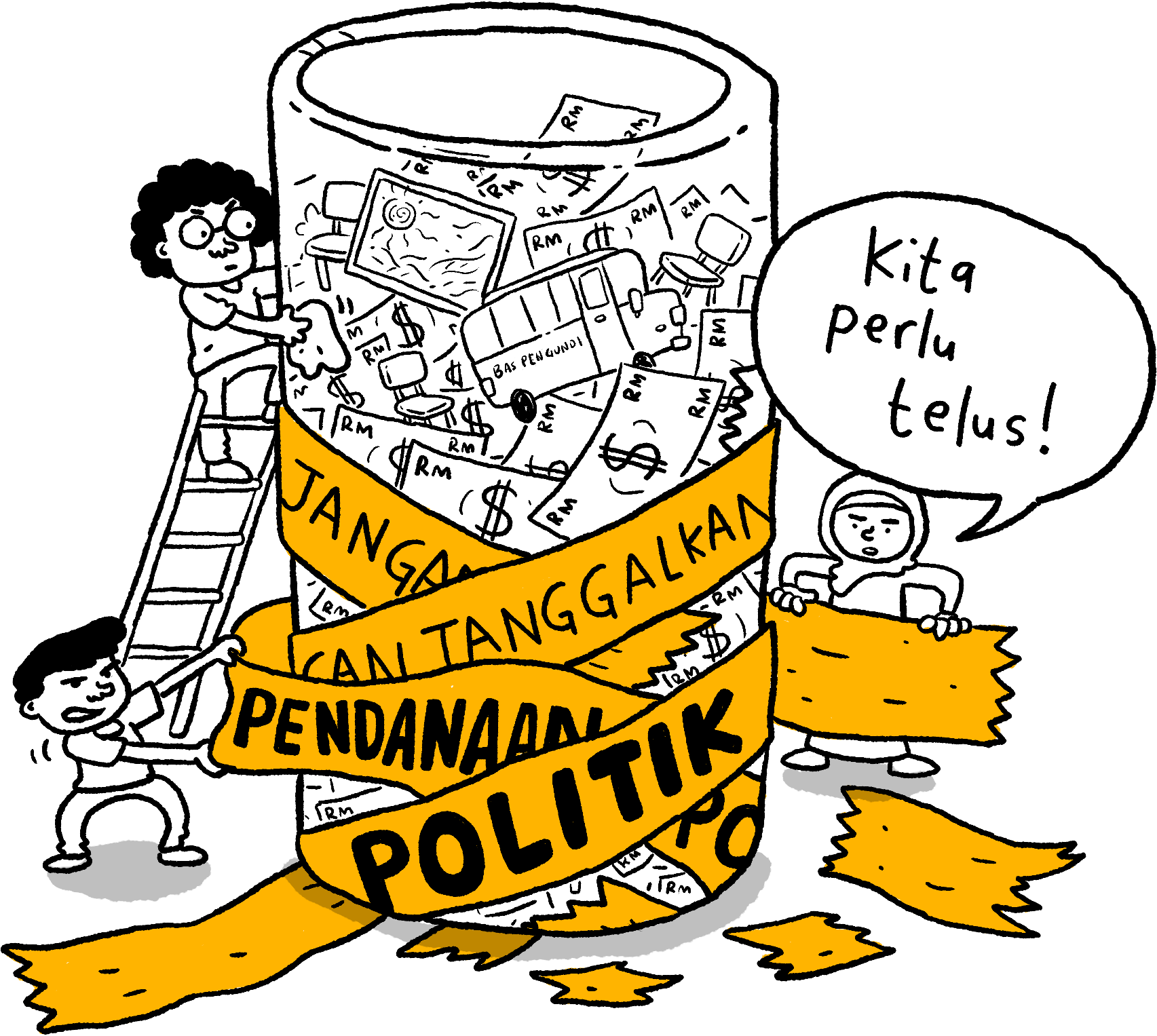 Mengapa kita memerlukan <strong>Akta Pendanaan Politik</strong>?